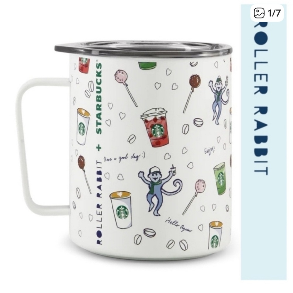 Roller Rabbit X Starbucks Coffeehouse Bonanza Stainless Steel Miir Camp Mug